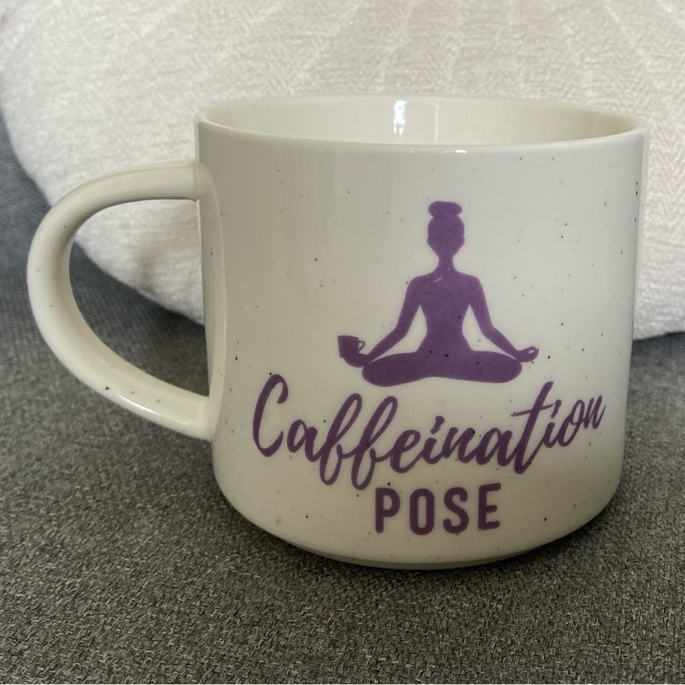 Caffeination Pose mug